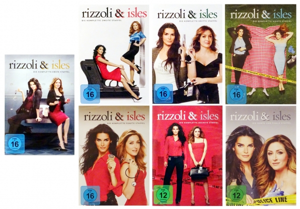 Rizzoli & Isles - Staffel 1-7 (Die komplette Serie)